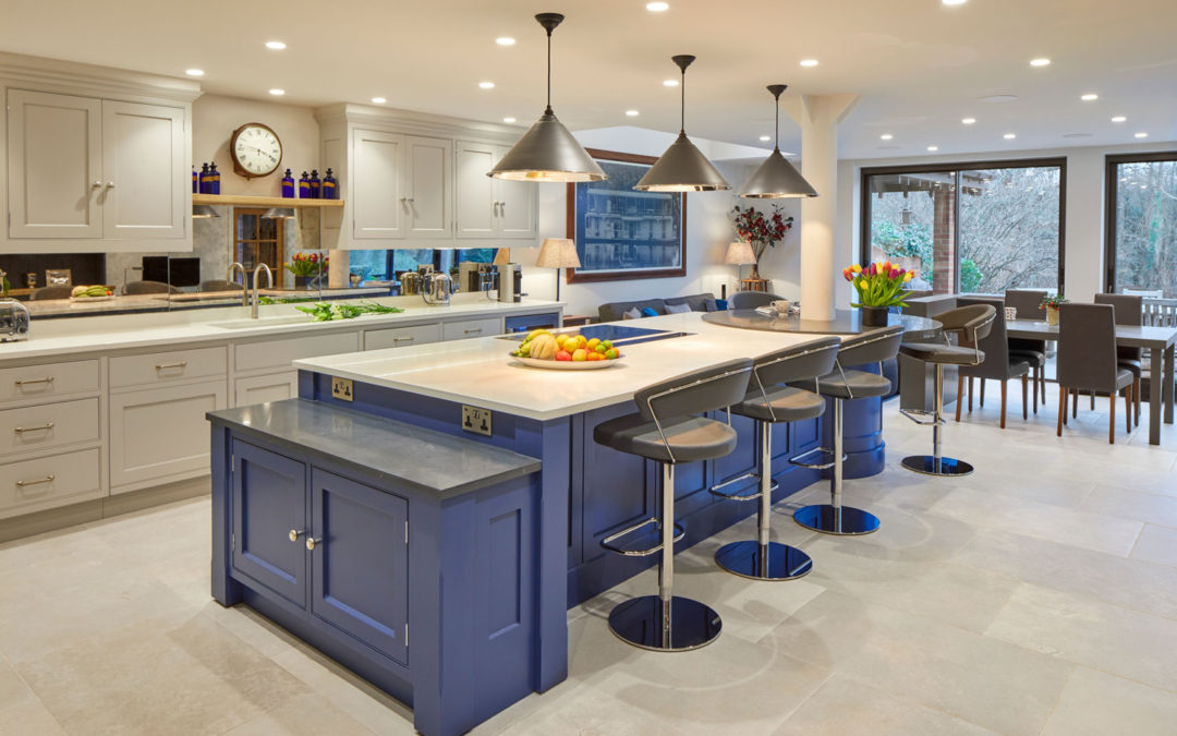 Oxfordshire kitchen stone worktop design